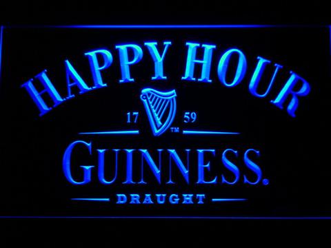 Guinness Draught Happy Hour LED Neon Sign